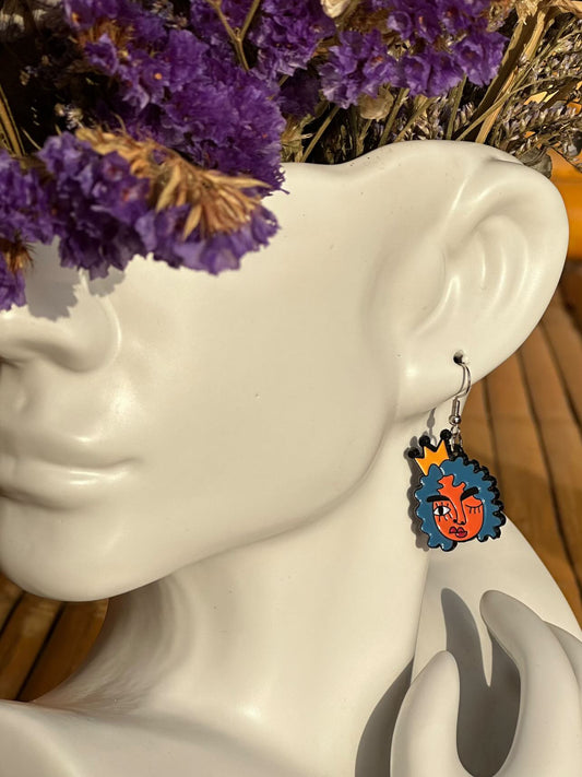 Cubism Inspired Earrings (Once Sold Out, Gone Forever)