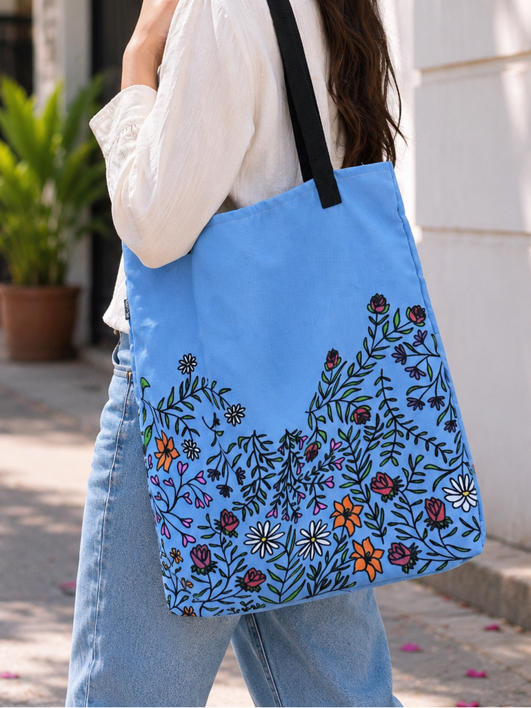 Flowers Tote Bag (Once Sold Out, Gone Forever)
