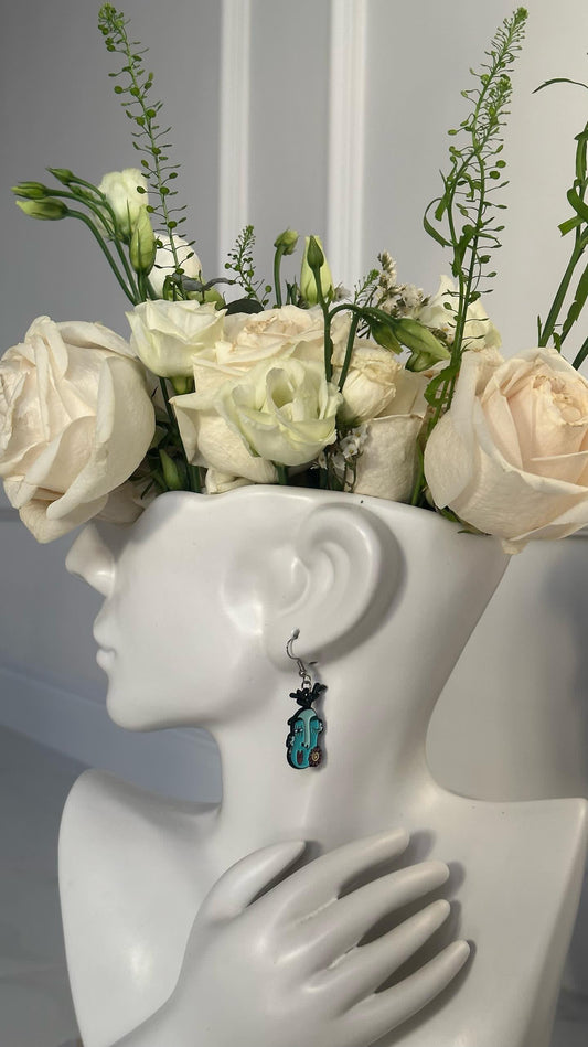 Plant Face Earrings (Once Sold Out, Gone Forever)
