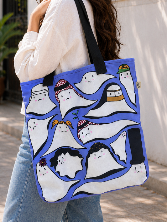 Sad Ghosts Tote Bag (Once Sold Out, Gone Forever)