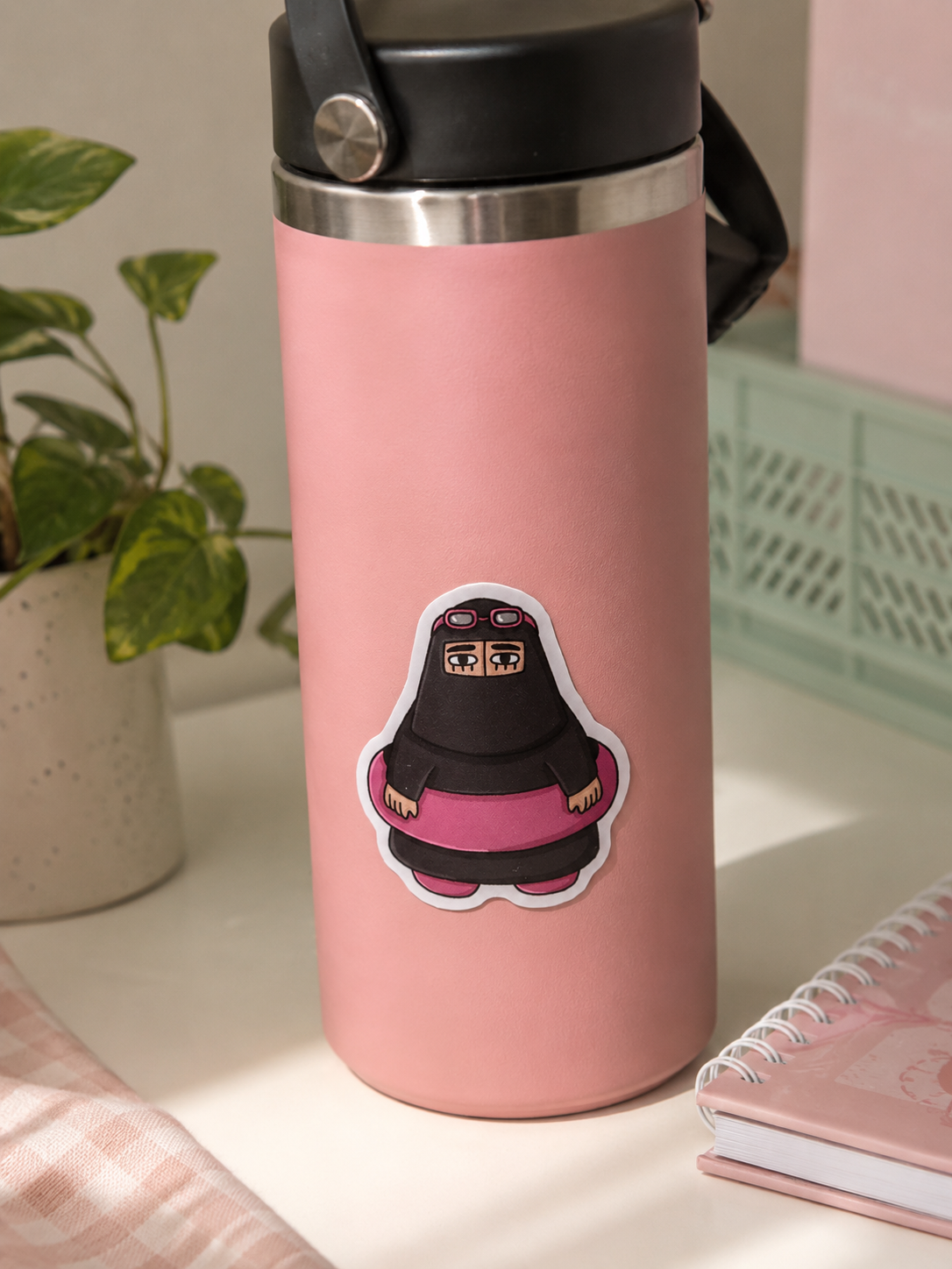 Summer Niqabi Sticker