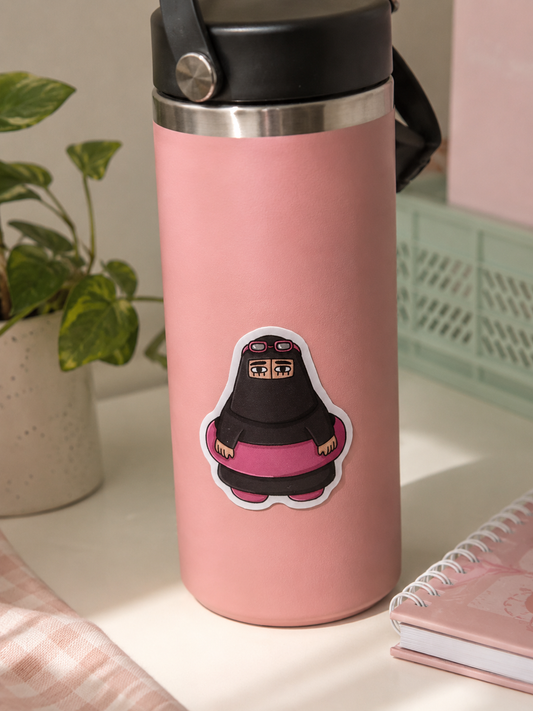 Summer Niqabi Sticker