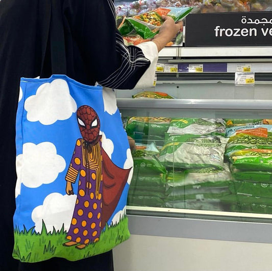 Emirati Spider Girl Tote Bag (Once Sold Out, Gone Forever)